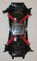Tamiya Super Clodbuster Chassis with Braces, Balls & Axle Tubes (Used)