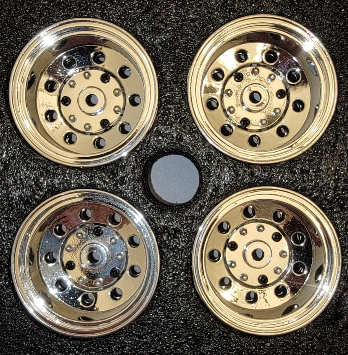 1/14 Scale RC Semi Truck Rear Wheels – Hercules Trailer (Non-Tamiya, Used)