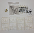 Tamiya Comical Frog OEM Shocks – White Replacement Suspension (Used, Like New)