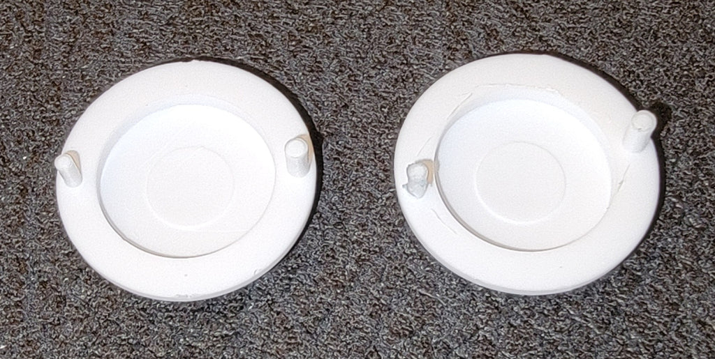 Tamiya Wild Willy 2 Plastic Headlights – Original Kit Parts (Used, Great Shape)