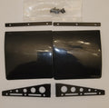 RC Mud Flaps 3"x3" with Aluminum Bars & Mounts – Off-Road Splash Protection (New)