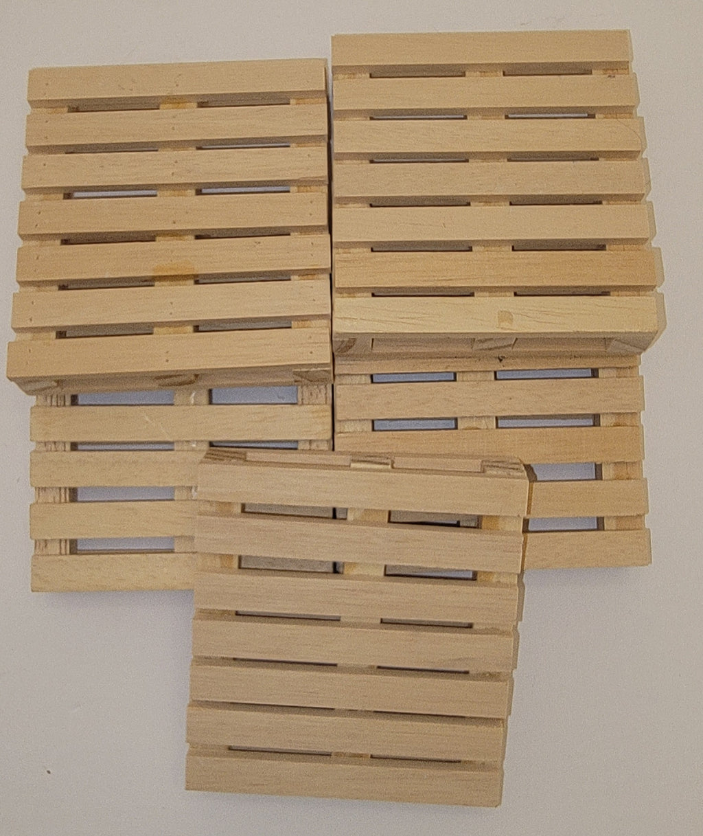 1/14 Scale Handmade Wooden RC Pallets – Chep Style with Large Rails (New)