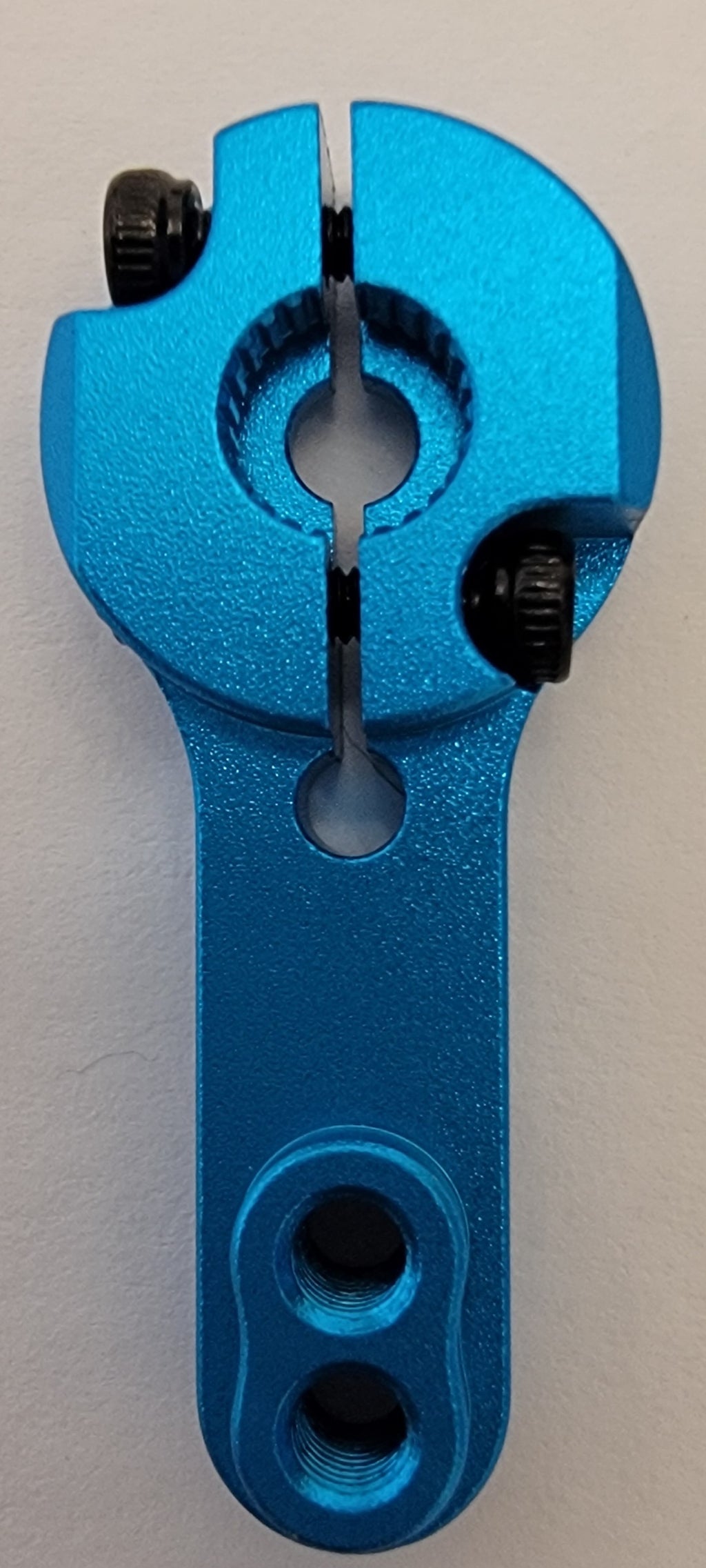Blue Aluminum RC Servo Horn – Universal Standard Spline, Cars, Trucks & Aircraft (New)