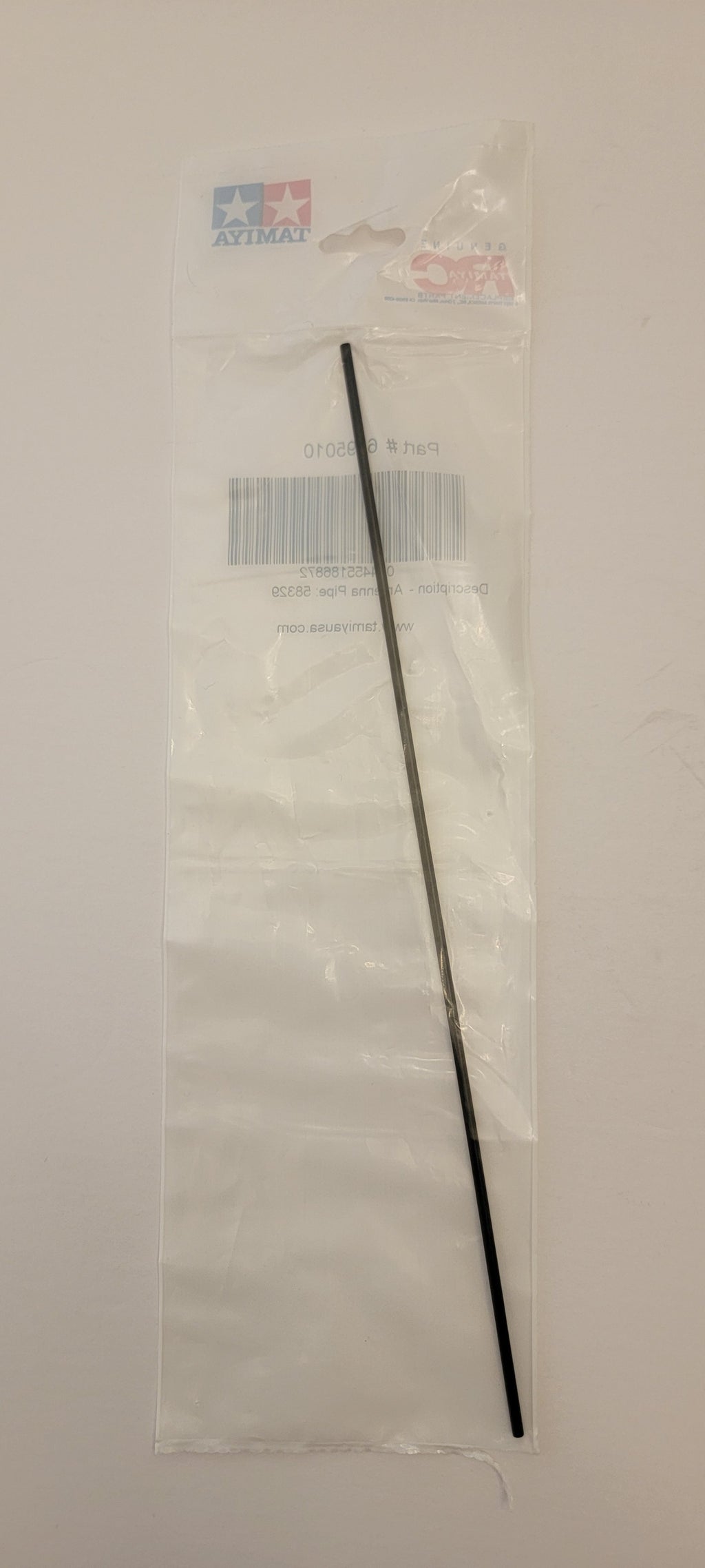 Tamiya Black Antenna Tube – OEM Replacement for RC Cars & Trucks (New)