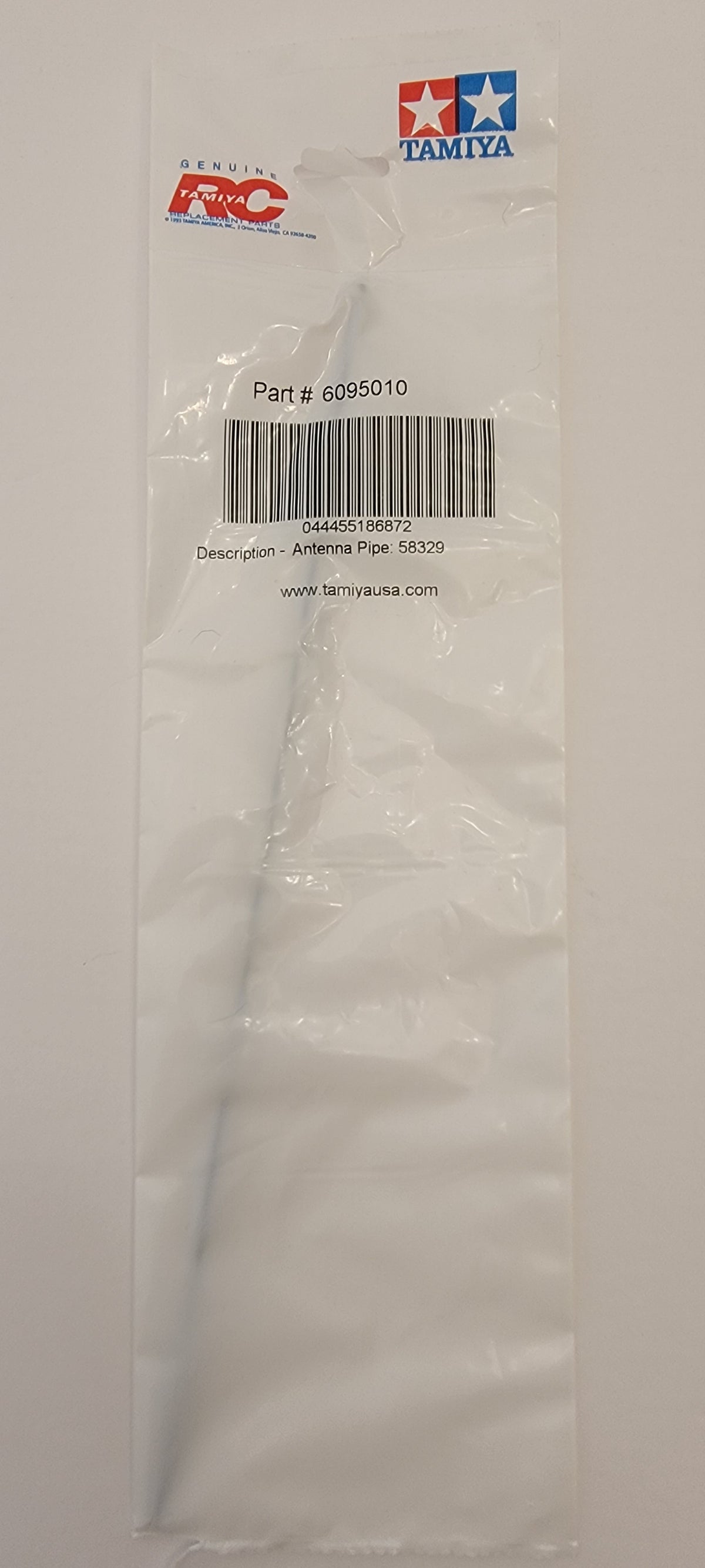 Tamiya Black Antenna Tube – OEM Replacement for RC Cars & Trucks (New)