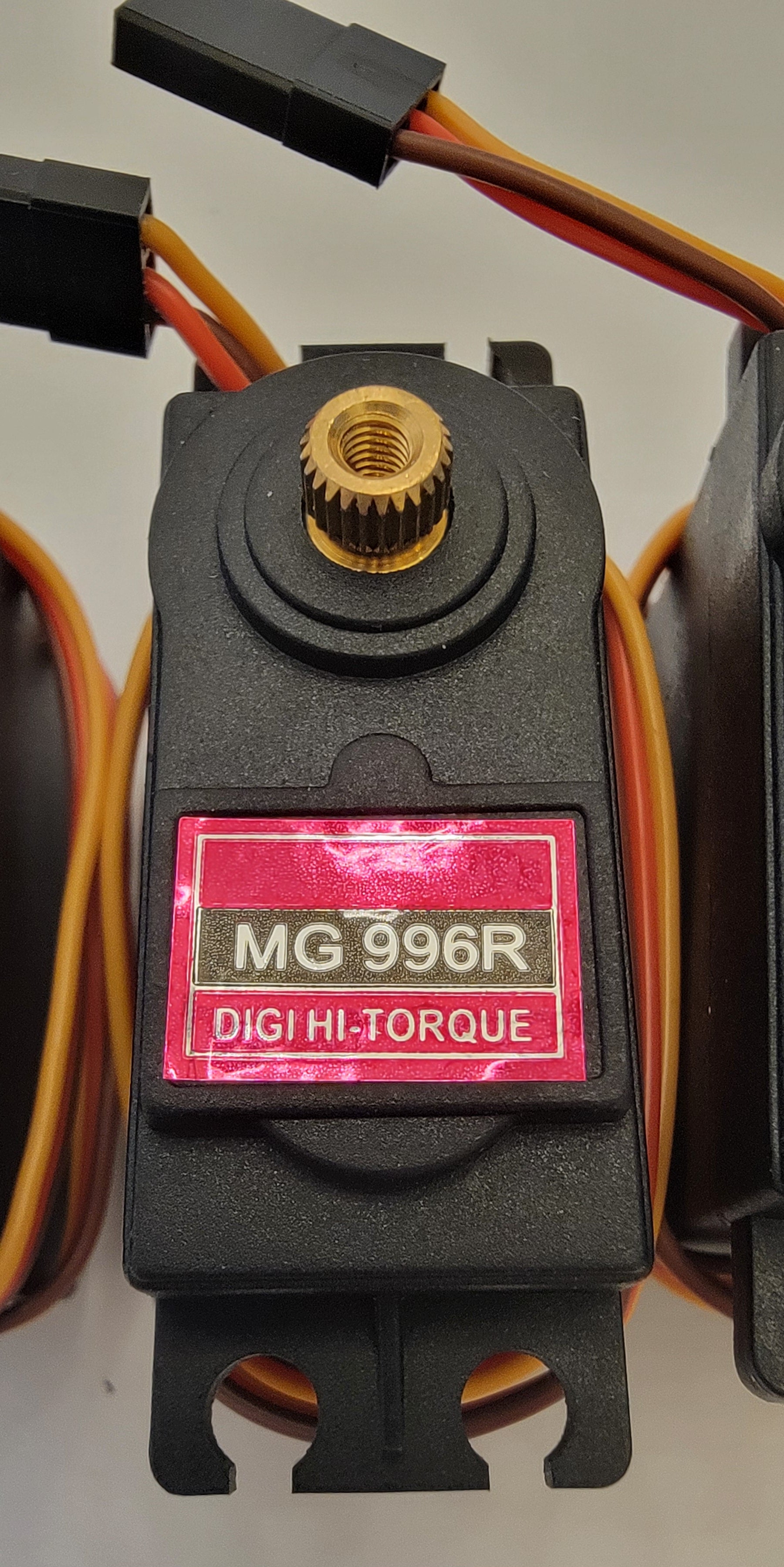 High Torque Metal Gear Servos for RC Cars, Trucks & Crawlers (4-Pack)